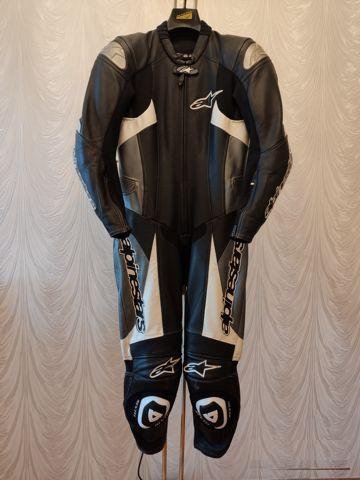 Слитный женский кожаный комбинезон Alpinestars
