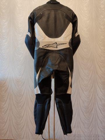 Слитный женский кожаный комбинезон Alpinestars