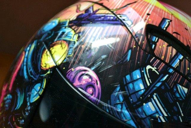 Продам шлем Icon Airmada Space Bass Face