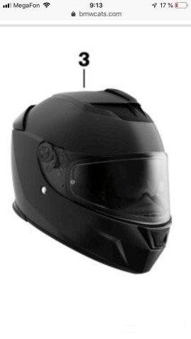 Новый шлем bmw Street x black mat