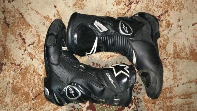 Мотоботы Alpinestars SMX plus gore-TEX