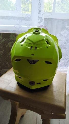 Fly Racing Trekker Solid шлем мотард (кроссовый)