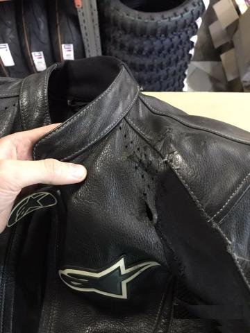 Мотокуртка Alpinestars, кожа