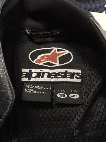 Мотокуртка Alpinestars, кожа