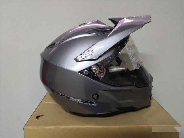 AGV Шлем AX-8 dual EVO E05 solid - titan grey р.S
