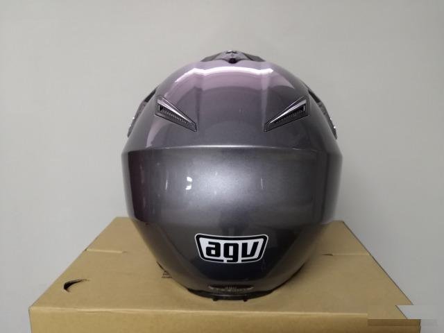 AGV Шлем AX-8 dual EVO E05 solid - titan grey р.S