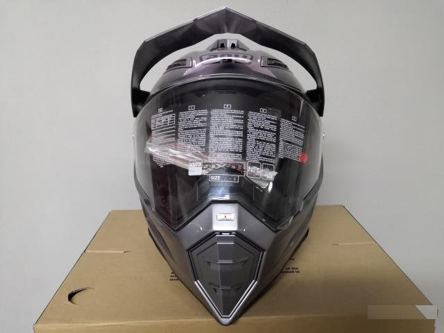 AGV Шлем AX-8 dual EVO E05 solid - titan grey р.S