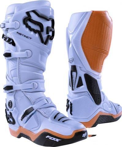 Мотоботы Fox Instinct Boot Light Grey