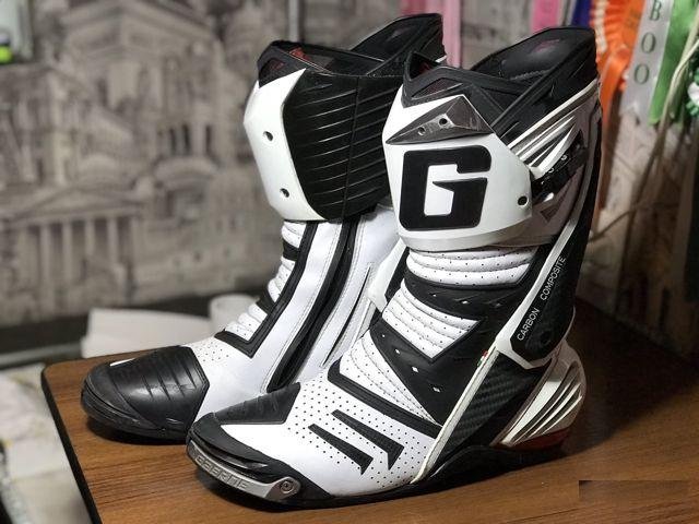 Мотоботы gaerne GP1 White. 45.5