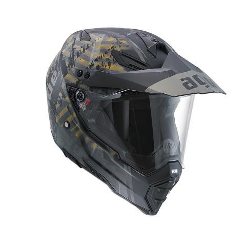 Шлем AX-8 dual EVO AGV E05 multi - grunge matt