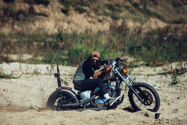 Honda Steed 400 Rat Style (Настоящий кастом)