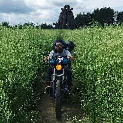 Honda Steed 400 Rat Style (Настоящий кастом)