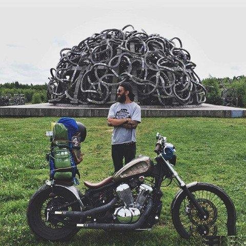 Honda Steed 400 Rat Style (Настоящий кастом)