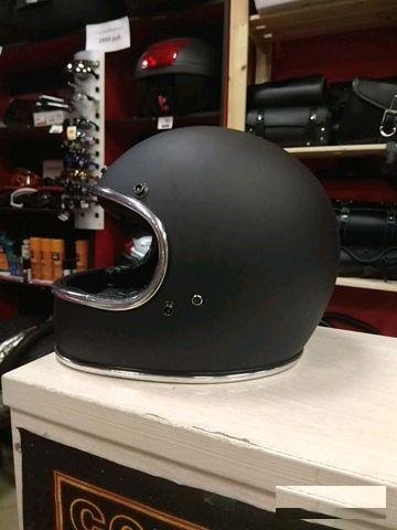 Шлем ретро cafe racer для мотоцикла скутера