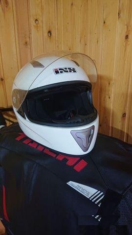 Шлем IXS H-520-1 интеграл, белый