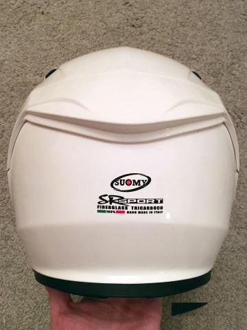 Шлем Suomy SR Sport Solid White, белый, размер XL