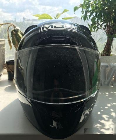 Шлем MDS M13 Solid Black