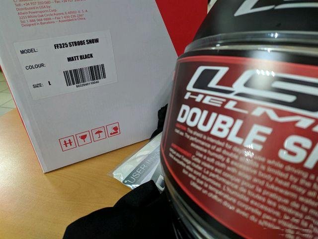 Шлем ls2 ff325 strobe snow