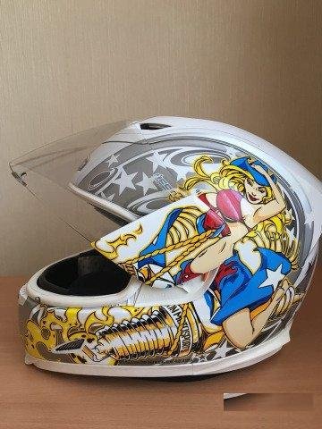 Мотошлем Icon женский