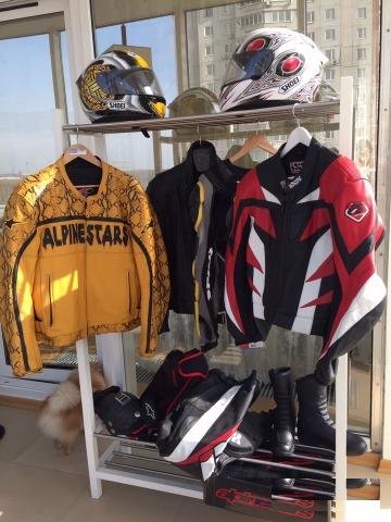 Мотоэуртка Alpinestars с защитой