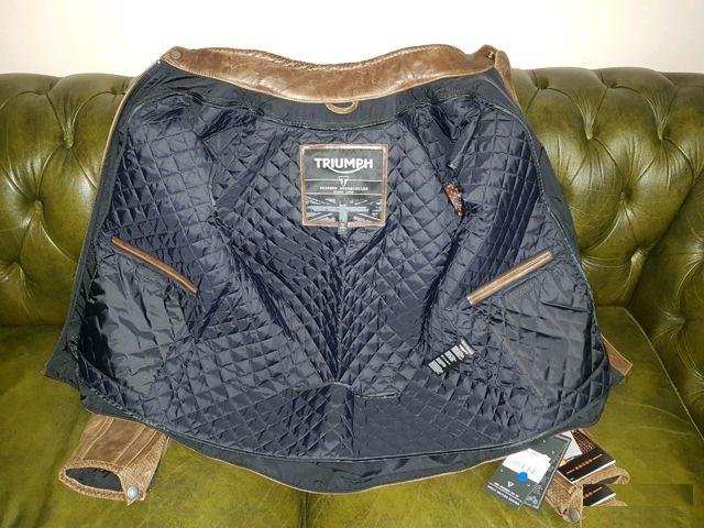 Мотокуртка Triumph Barbour L новая