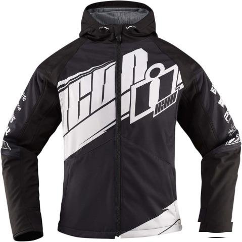 Icon Merc черная мотокуртка женская