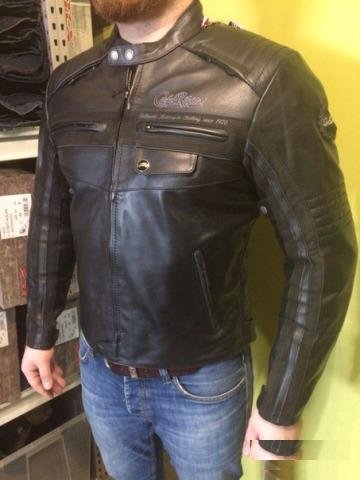 Мотокуртка кожаная Cafe Racer Timeless IV (р-р 54)