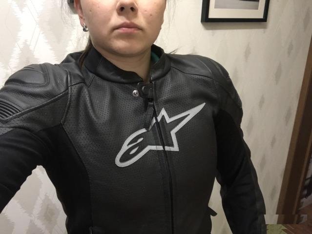 Мото Куртка кожаная Alpinestars sp-1