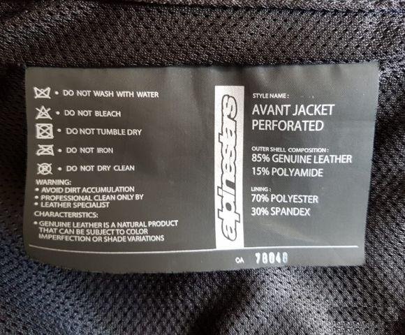 Alpinestars Мотокуртка кожаная Avant