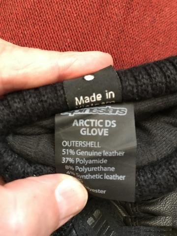 Alpinestars новые перчатки arctic drystar glove S