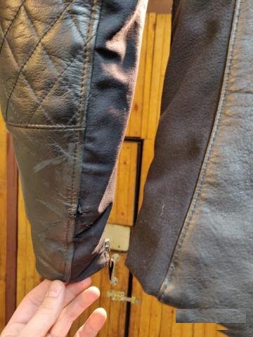 Мотокуртка кожаная alpinestars hoxton 50