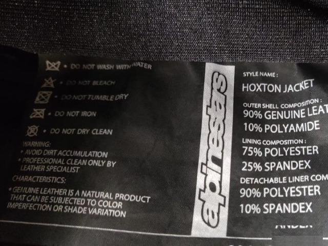 Мотокуртка кожаная alpinestars hoxton 50