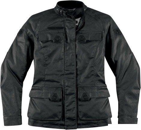 Куртка icon 1000 akorp jacket resin black womens