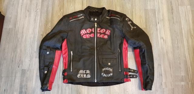 Мотокуртка кожаная Bikerz M-L