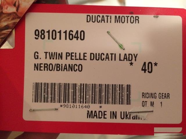 Куртка Ducati Dainese G Twin Pelle Lady 40 размер