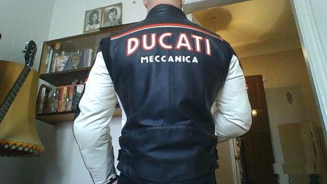 Мотокуртка кожаная Ducati Meccanica 48 размер