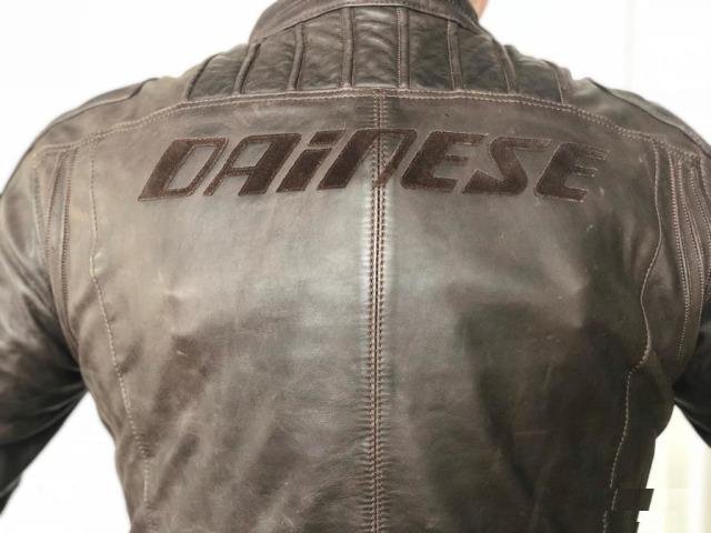 Мотокуртка Dainese R-Twin Pelle коричневая 52