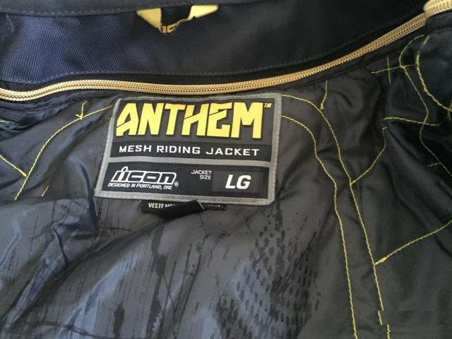 Мотокуртка icon anthem mesh