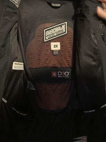 Мотокуртка icon Basehawk, р. 2XL