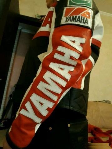 Куртка кожа yamaha
