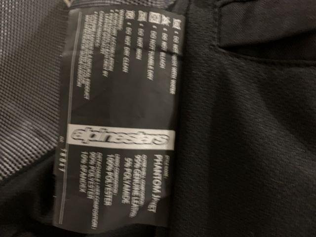 Мотокуртка Alpinestars phantom jacket (black shado
