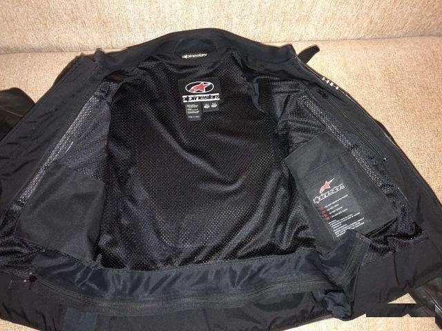 Мото куртка Alpinestars кожаная оригинальная