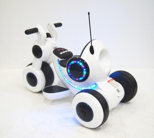Детский Электрический Мотоцикл мото HL300 Белый