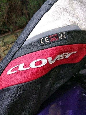 Кожанные мотоштаны Clover 48 размера