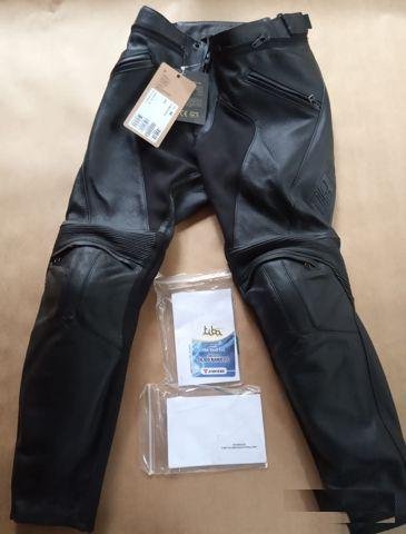 Кожаные мотобрюки dainese P.pony C2 р. 44