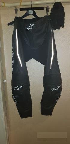 Alpinestars Missile мотоштаны track leather pants