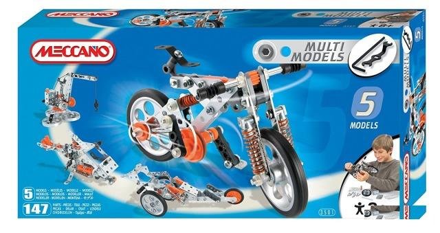 Конструктор Meccano Набор «Мотоцикл», 5 моделей