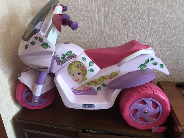 Новый трицикл Peg-Perego Raider Princess