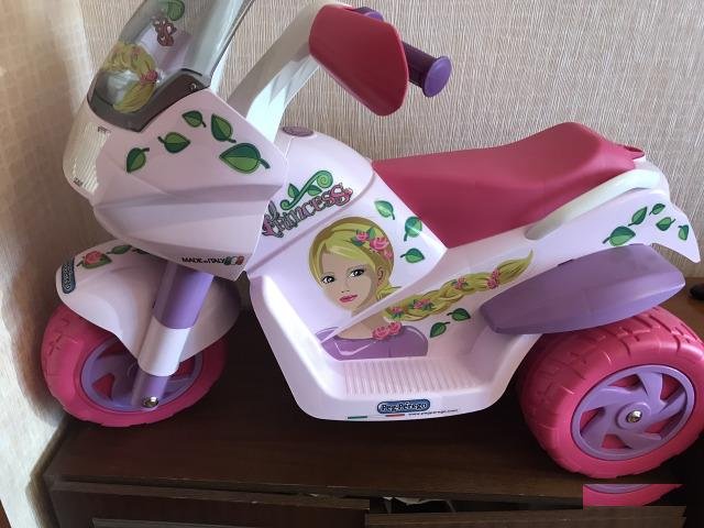 Новый трицикл Peg-Perego Raider Princess
