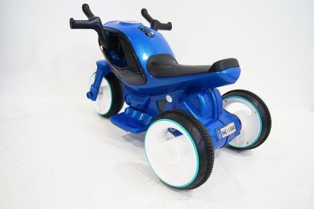 Детский Электрический Мотоцикл moto HC-1388 Синий